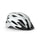 Casque Met Crossover blanc et noir avec ventilation efficace pour cyclisme tout terrain confortable et sécurisé