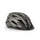 Casque Met Crossover gris mat avec design moderne et ventilation efficace pour cyclisme tout terrain sécurisé