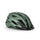 Casque Met Crossover vert fonce avec protection renforcée et ventilation efficace pour cyclisme tout terrain