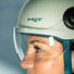 Casque Met Vibe On Mips ecru avec visiere detaillee pour protection et confort en velo electrique urbain