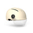 Casque Met Vibe On Mips ecru avec visiere transparente profil pour cyclisme urbain moderne et securise