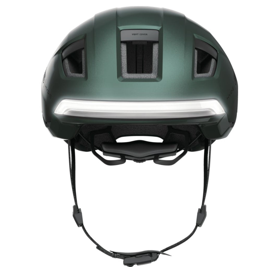 Casque vélo électrique Abus  Hype-e unisexe lumineux éclairage visibilité clignotant Zoom Spin In Mold Hard Shell