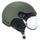 Casque velo CGM Ebi Mono gris avec visiere et oreillettes amovibles, marque 20, pour protection et confort