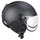 Casque vélo CGM Ebi Mono noir mat avec visière et oreillettes amovibles, modèle 20 pour confort et sécurité