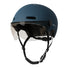 Casque vélo connecté Cosmo Connected Fusion bleu avec visière transparente et système de sécurité avancé