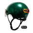 Casque vélo connecté Cosmo Connected Fusion vert avec feu arrière lumineux et télécommande pour sécurité renforcée - vue 2