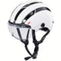 Casque vélo lumineux Contex Como 33 de la marque 33 avec clignotants LED et visière transparente pour sécurité urbaine