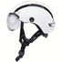 Casque vélo lumineux Contex Como 33 avec visière noire et leds intégrées pour meilleure sécurité urbaine