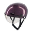 Casque vélo connecté Cosmo Connected Fusion violet avec visière transparente et système de sécurité avancé