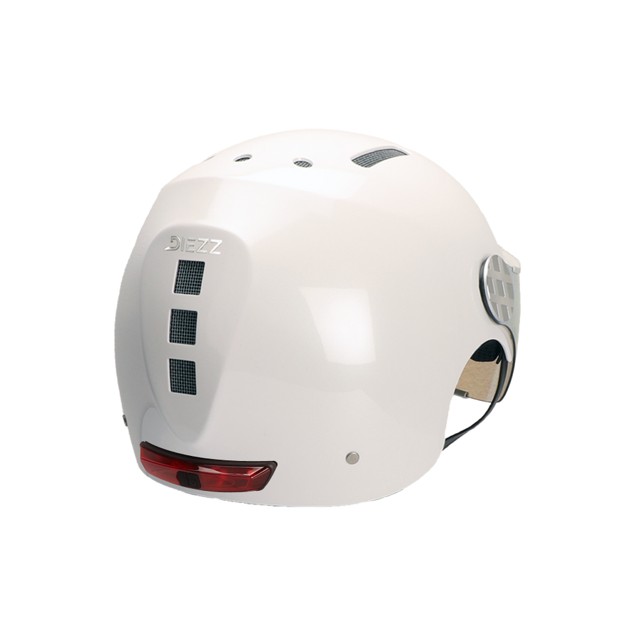 fahrradhelm frankreich DIEZZ Valor France LED: Urbaner Fahrradhelm mit Visier & Licht