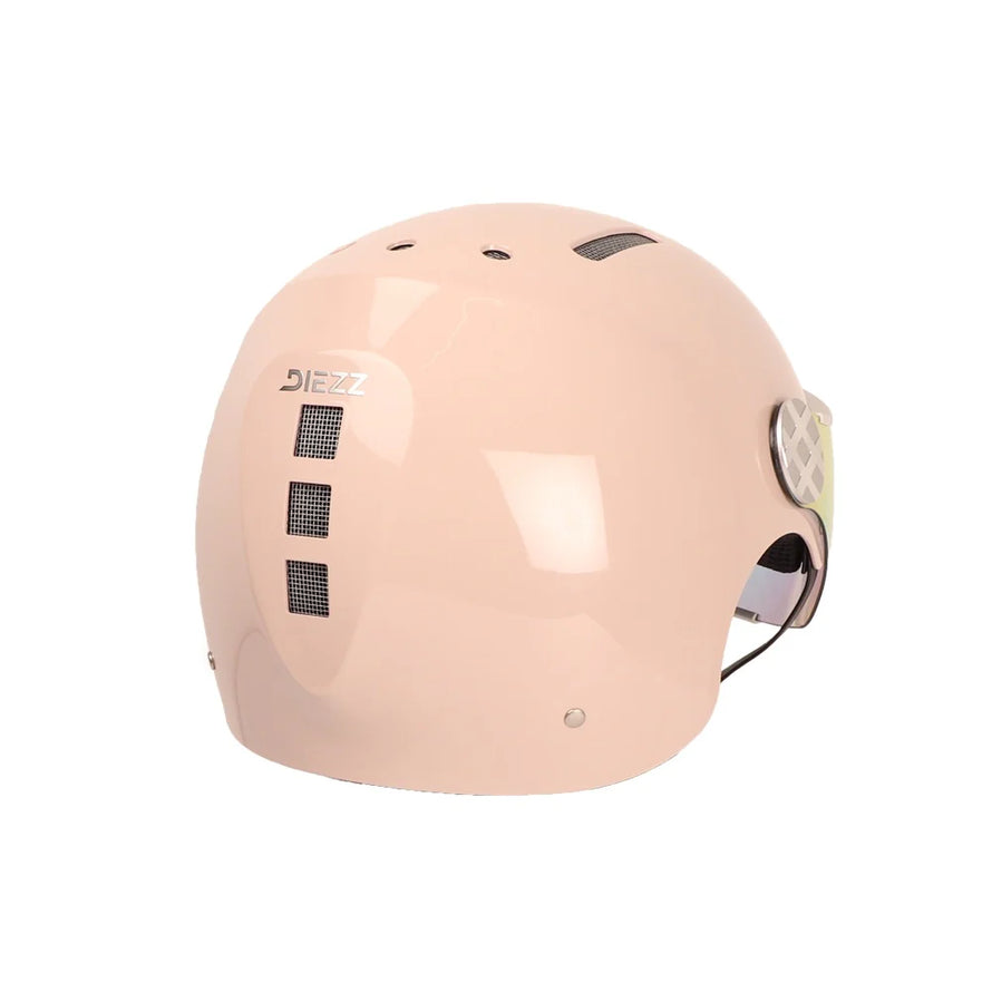 fahrradhelm bobbin gold DIEZZ Valor France: Urbaner Fahrradhelm mit Visier