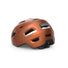Casque Met E-Mob cuivre mat fonce avec feu integre pour velo electrique, securite et confort assures
