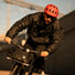 Casque MET E-Mob orange mat avec feu integre pour velo electrique, securite et style urbain