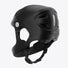 Casque Virgo Access noir avec protection arrière intégrale et design sobre, adapté aux trajets quotidiens.