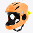 Casque vélo électrique Virgo Access Mips orange avec mentonnière, protection intégrale et visibilité accrue.