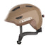 Casque vélo enfant Abus Smiley 3.0 FL.ACE LED beige avec fermeture magnétique et éclairage arrière sécurisé