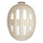 Casque vélo enfant Abus Smiley 3.0 FL.ACE LED beige avec ventilation optimale et fermeture magnétique sécurisée