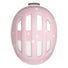 Casque vélo enfant Abus Smiley 3.0 FL.ACE LED rose étoiles avec ventilation et fermeture magnétique sécurisée
