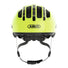 Casque vélo enfant Abus Smiley 3.0 FL.ACE LED jaune fluo avec système de fermeture magnétique et ventilation optimale