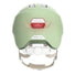Casque vélo enfant Abus Smiley 3.0 FL.ACE LED vert avec éclairage arrière et réglage précis de la fermeture magnétique