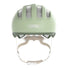 Casque vélo enfant Abus Smiley 3.0 FL.ACE LED vert clair vue arrière avec fermeture magnétique sécurisée