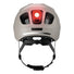 Casque velo enfant Abus Youn-I 3.0 blanc avec feu LED arriere pour securite et confort ajustable - vue 3