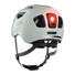 Casque velo enfant Abus Youn-I 3.0 blanc mat avec feu LED arriere pour securite et confort ajustable