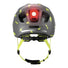Casque velo enfant Abus Youn-I 3.0 avec feu LED arriere et motif eclairs jaune pour securite et style