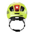 Casque velo enfant Abus Youn-I 3.0 jaune fluo avec feu LED arriere pour meilleure visibilite et securite