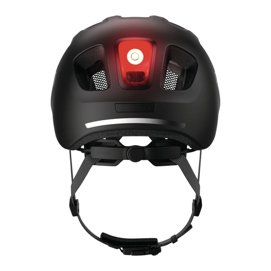 Casque enfant Abus Youn-I 3.0 avec feu LED arriere pour securite et confort optimal