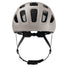 Casque velo enfant Abus Youn-I 3.0 beige avec feu LED arriere pour securite et confort ajustable