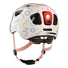 Casque velo enfant Abus Youn-I 3.0 blanc motifs avec feu LED arriere pour securite et style ludique - vue 2