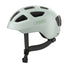 Casque velo enfant Abus Youn-I 3.0 blanc avec feu LED arriere pour securite et confort ajustable