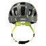 Casque velo enfant Abus Youn-I 3.0 gris avec motifs eclairs et feu LED arriere pour securite accrue