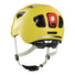 Casque velo enfant Abus Youn-I 3.0 jaune avec feu LED arriere pour securite active et confort ajustable