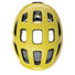 Casque velo enfant Abus Youn-I 3.0 jaune avec feu LED arriere pour securite et ventilation optimale