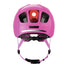 Casque velo enfant Abus Youn-I 3.0 rose avec feu LED arriere pour securite et ajustement confortable - vue 5