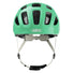 Casque velo enfant Abus Youn-I 3.0 vert avec feu LED arriere pour securite et ajustement parfait