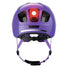 Casque velo enfant Abus Youn-I 3.0 violet avec feu LED arriere pour securite et ajustement precise
