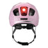 Casque velo enfant Abus Youn-I 3.0 rose avec feu LED arriere pour securite et confort ajustable - vue 4