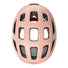 Casque velo enfant Abus Youn-I 3.0 rose avec feu LED arriere pour securite et ventilation efficace