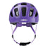 Casque velo enfant Abus Youn-I 3.0 violet avec feu LED arriere pour securite et confort ajustable - vue 4