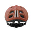 Casque vélo enfant Bobike Kids In-Mold terre cuite vue arrière, protection et confort pour enfants