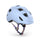 Casque vélo enfant Hourra MET bleu clair avec sangle multicolore, compatible siège vélo enfant pour confort et sécurité