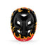 Casque vélo enfant Hourra MET noir et rouge avec motifs flammes, compatible siège vélo enfant pour sécurité et confort
