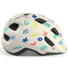 Casque vélo enfant Hourra MET avec motifs pastel, conçu pour siège vélo enfant, alliant sécurité et style