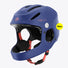casque vélo enfant Virgo Kid Integral bleu avec technologie MIPS, protection faciale complète et design moderne.