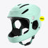 casque intégral enfant Virgo Kid vert MIPS avec mentonnière protectrice et ventilation optimisée.