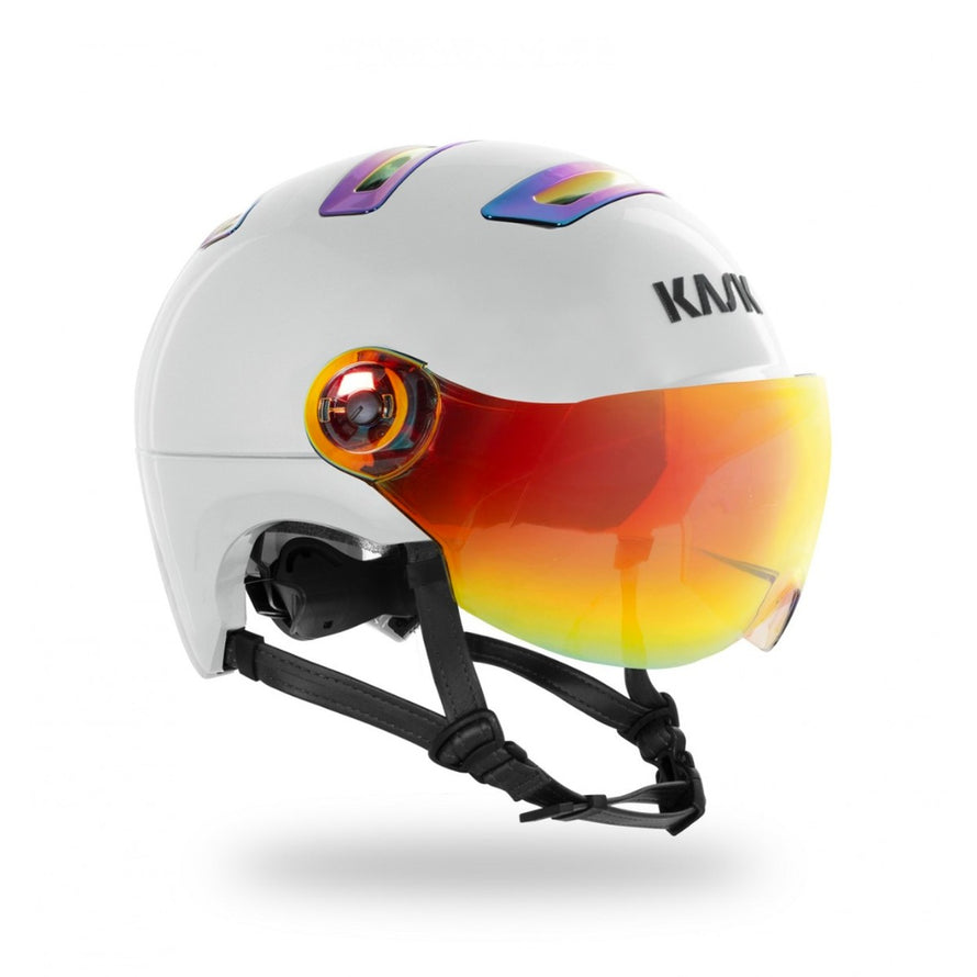 kask fahrradhelm mit visier Urban R Rainbow Kask Fahrradhelm mit Visier für E-bikes und Pedelecs