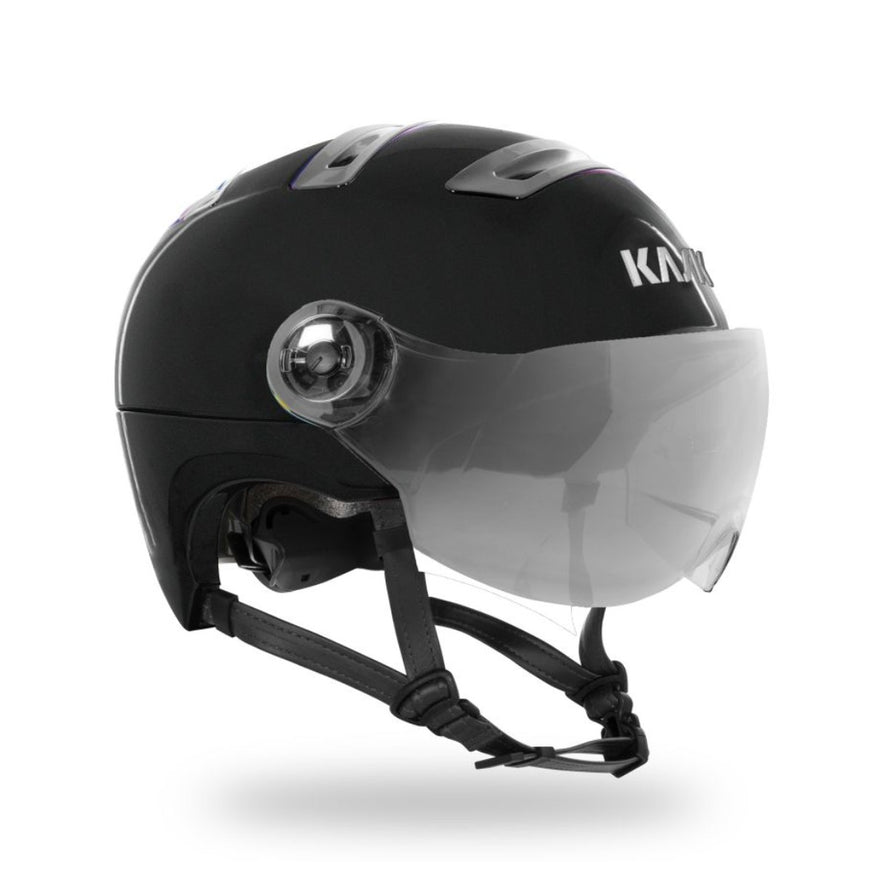 Casque vélo Kask Urban R Rainbow avec visière transparente pour protection et confort en ville